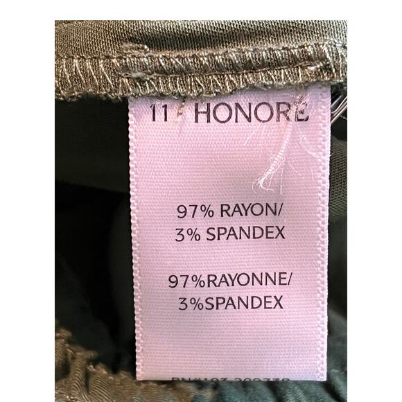 11 Honore pants Nicole drapey woven joggers green 3 (US 22-24) - Picture 7 of 7